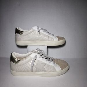 VINTAGE HAVANA RENEE LEATHER SNEAKER 8.5